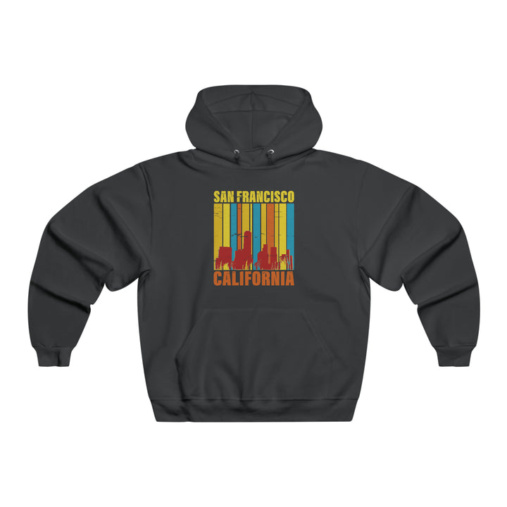 Men's San Francisco Vintage Skyline Hooded Sweatshirt