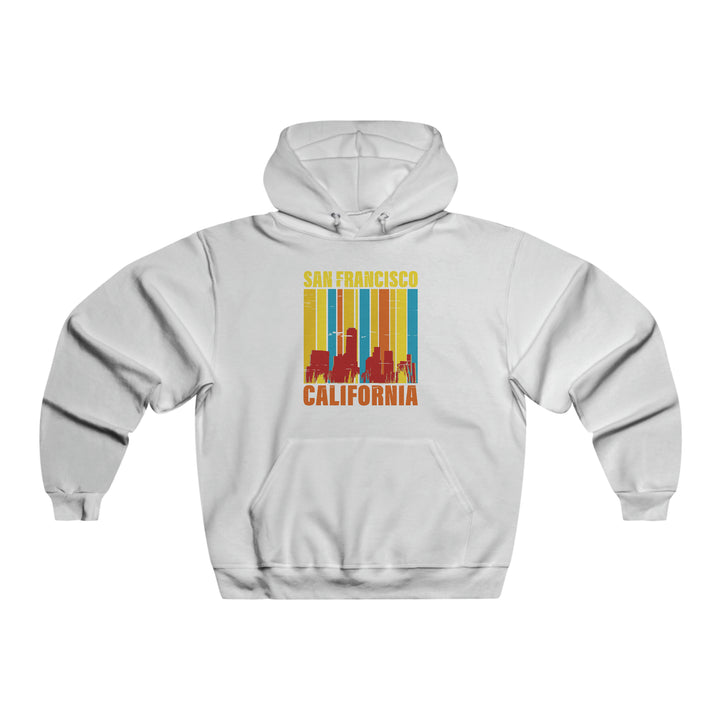 Men's San Francisco Vintage Skyline Hooded Sweatshirt
