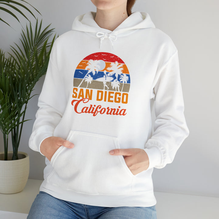 Women's San Diego Surfer Hooded Sweatshirt