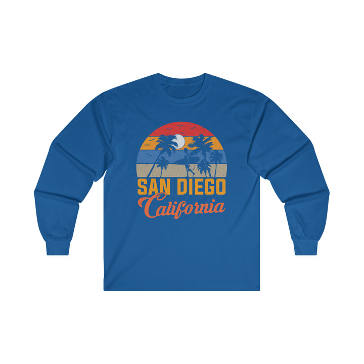 Men's San Diego Surfer Long Sleeve Tee