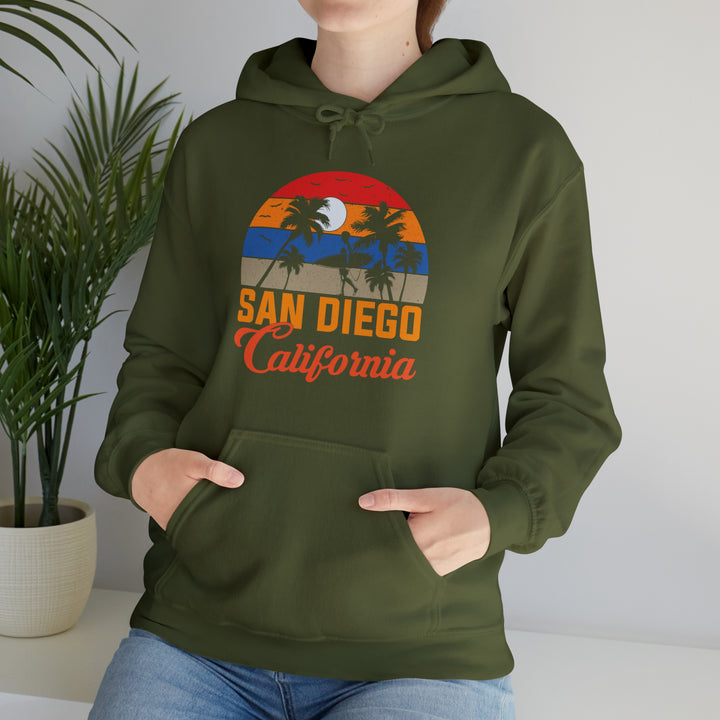 Women's San Diego Surfer Hooded Sweatshirt