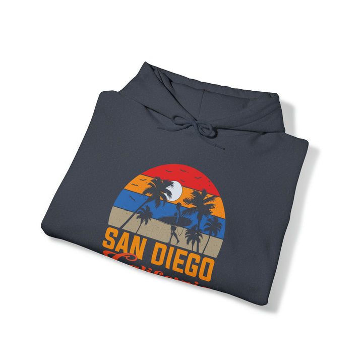 Women's San Diego Surfer Hooded Sweatshirt