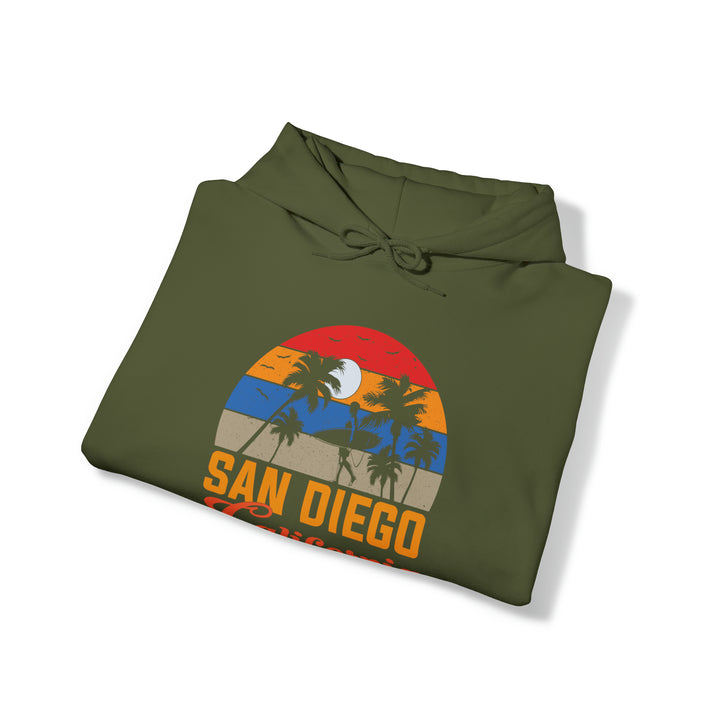 Women's San Diego Surfer Hooded Sweatshirt