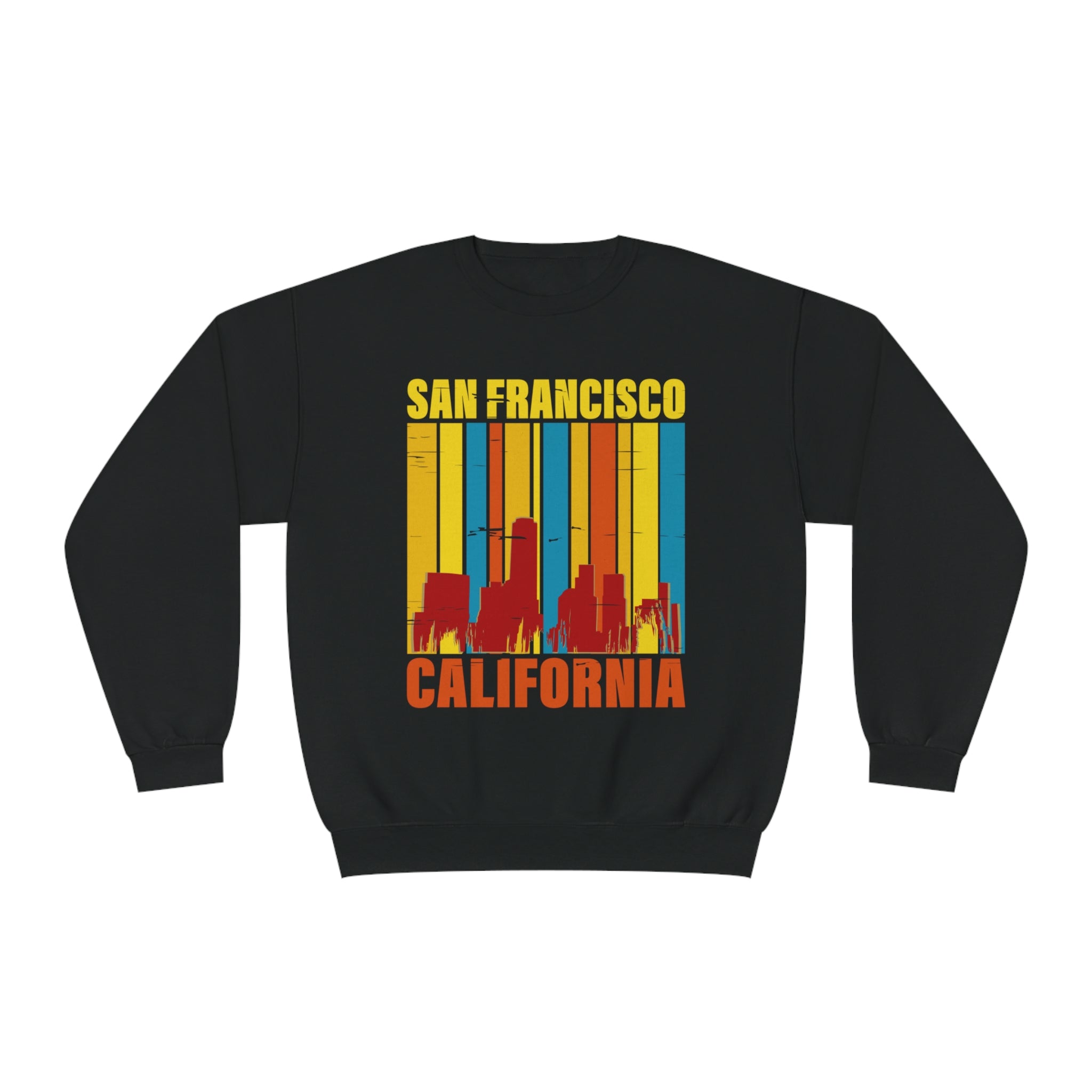 【CPGN STUDIO】24FW★ San Francisco Sweatshirt Men's San Francisco Vintage Crewneck Sweatshirt – My Store