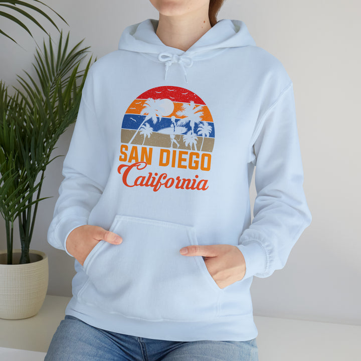 Women's San Diego Surfer Hooded Sweatshirt